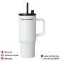 700ML Stainless Steel Tumbler with Handle & Straw | Hot & Cold Insulated Travel Cup