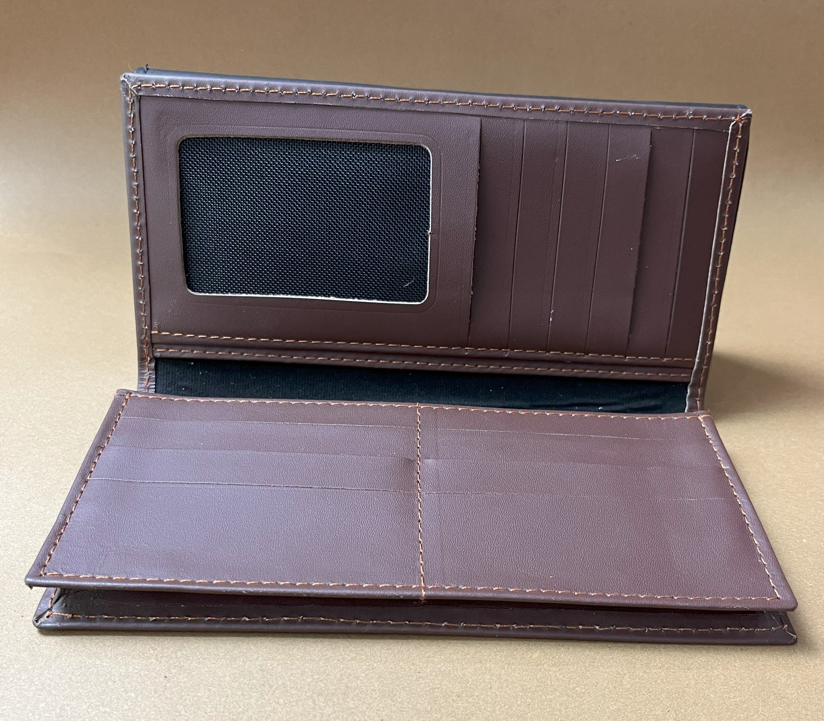 Slim Leather Long Wallet – Unisex Money & Card Holder with Elegant Design