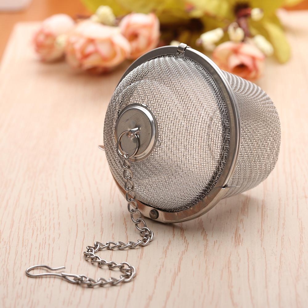 Stainless Steel Spice Strainer & Tea Infuser Ball – Reusable Mesh Filter for Herbs, Spices & Loose Leaf Tea