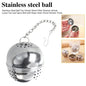 Stainless Steel Tea Ball Infuser – Reusable Mesh Filter for Loose Leaf Tea & Spices